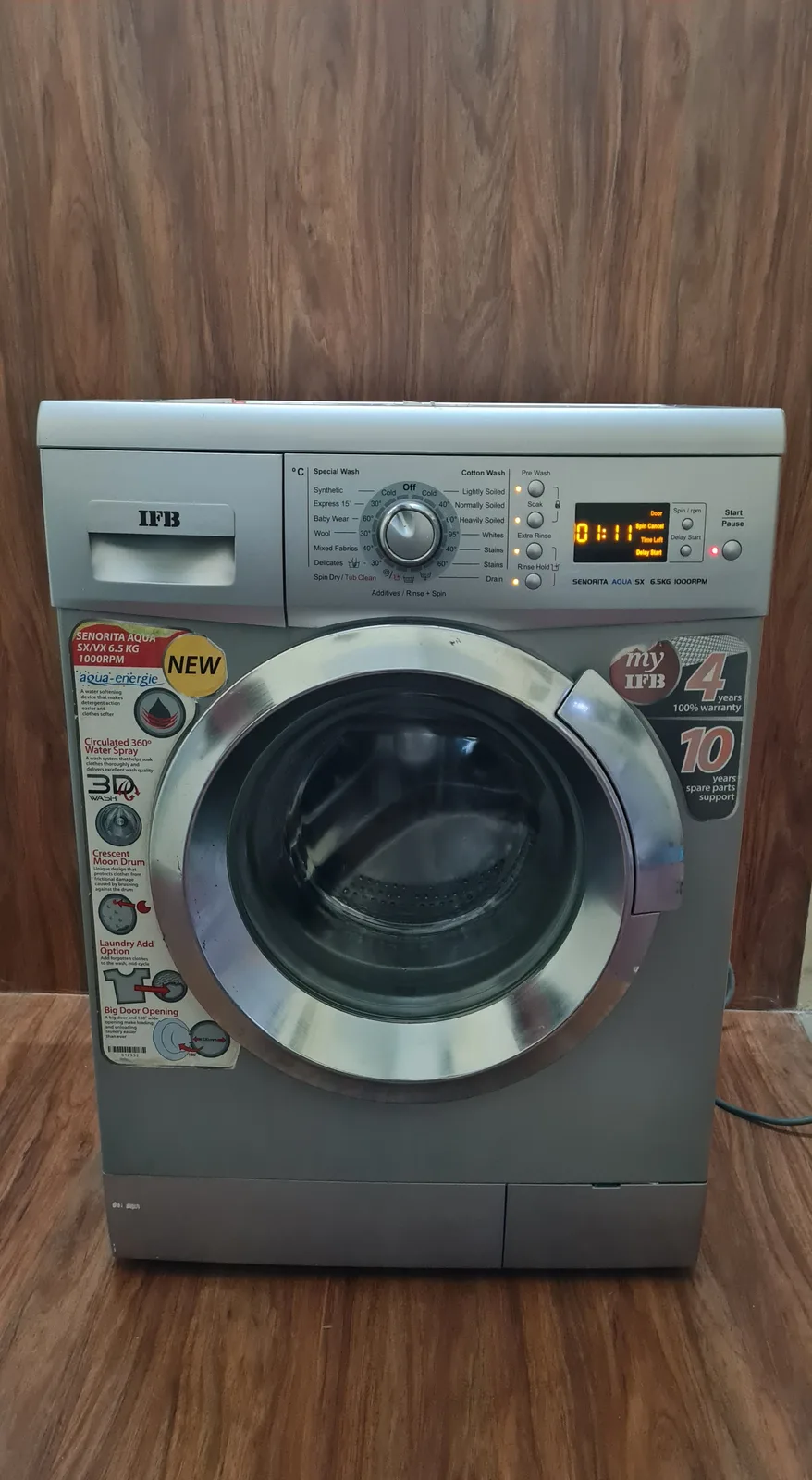 IFB Senorita Aqua SX 6.5 kg Fully Automatic Front Load Washing Machine (1000 RPM), photo 2