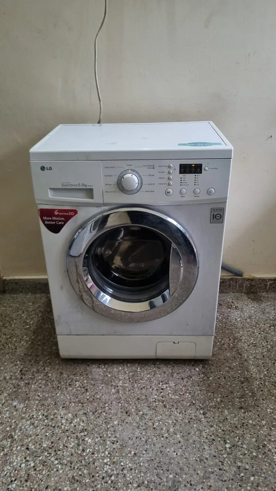 LG 5.5kg Fully-Automatic Front Loading Washing Machine, photo 4