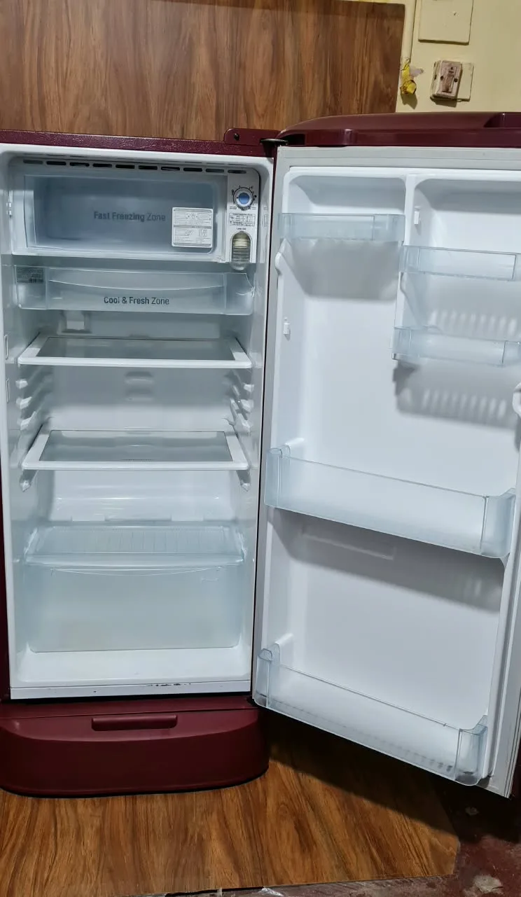 LG 190 Litre 4-Star Direct Cool Single Door Refrigerator, photo 2