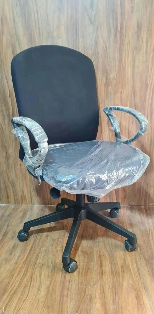 Mid-back cushioned fabric ergonomic office chair, photo 2