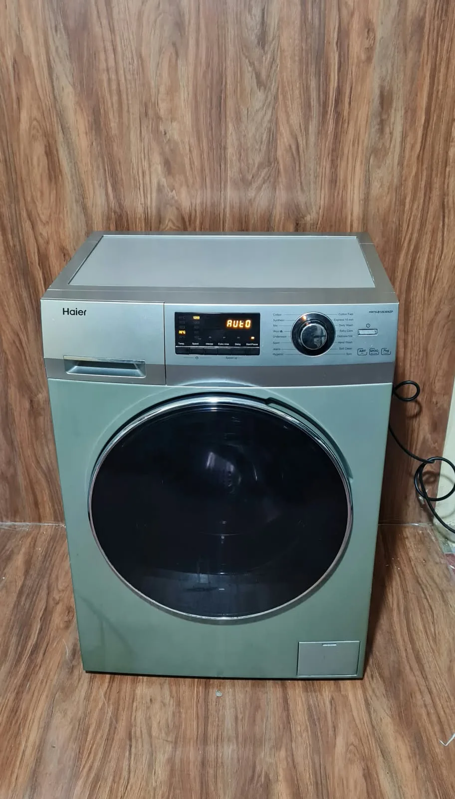 Haier Super Drum Inverter Fully Automatic Front Load Washing Machine, photo 6