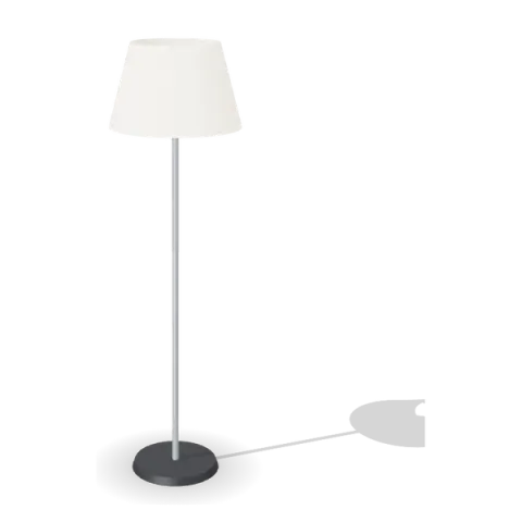 Linen Shade Floor Lamp