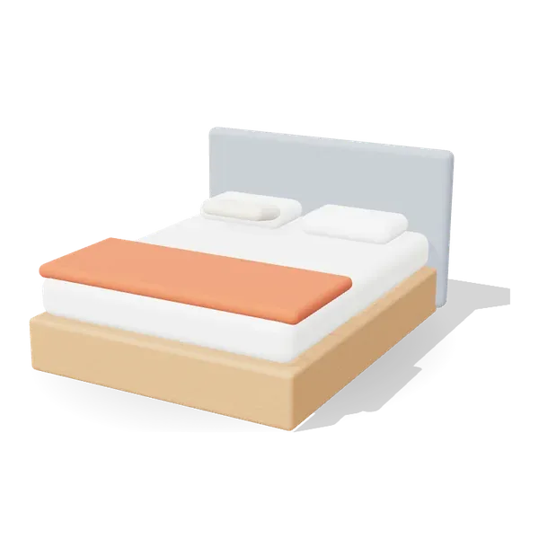 Queen Bed with Hydraulic Storage
